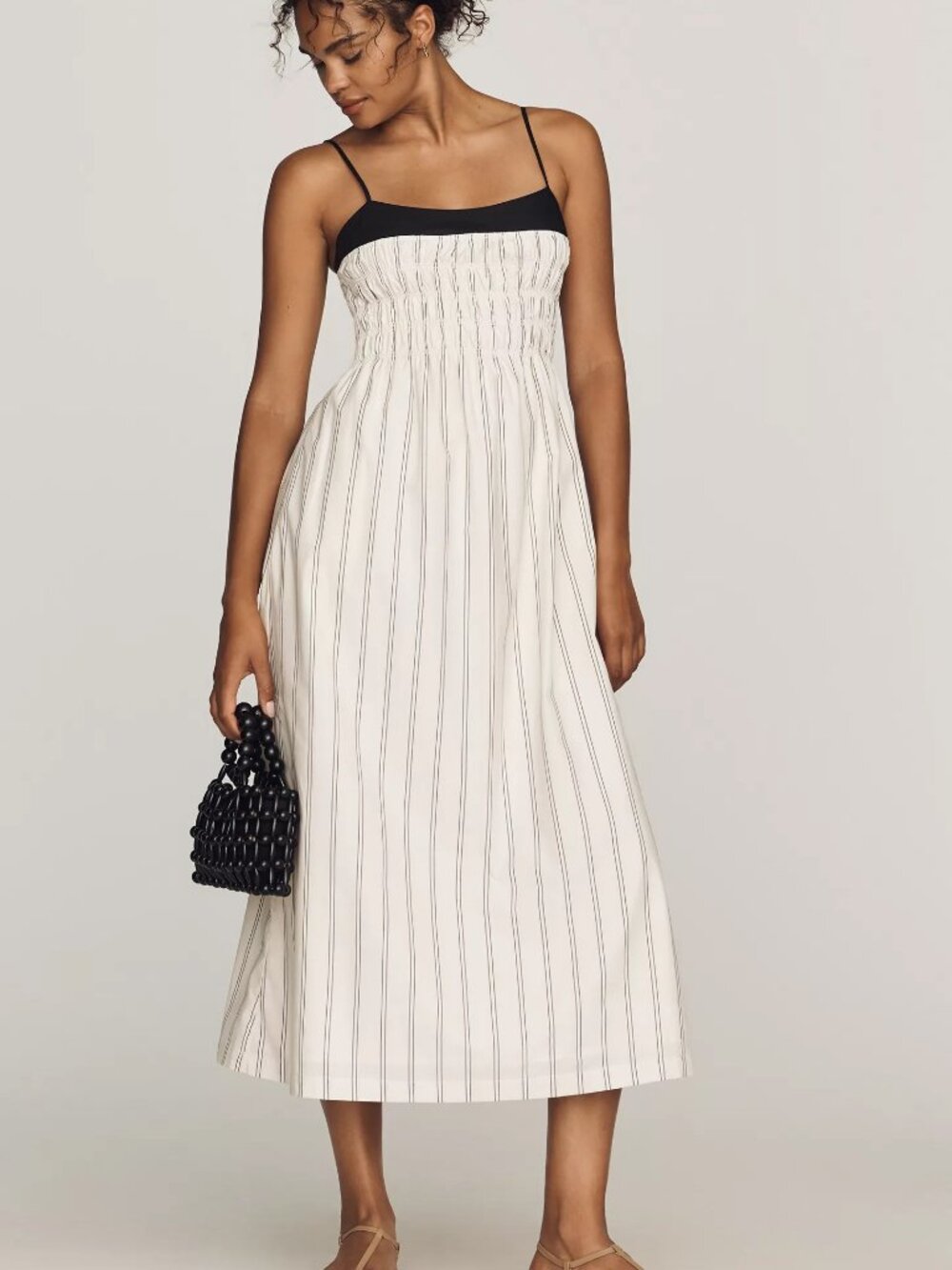 Rails Primrose Cotton Peekaboo Midi Dress - Small